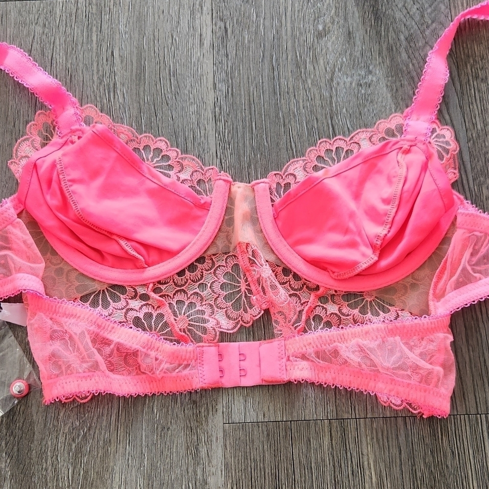 New!For‎ Love and Lemons Daisy Longline Bra - Picture 7 of 12